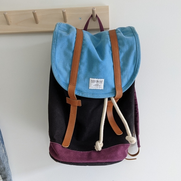 sandqvist canvas backpack